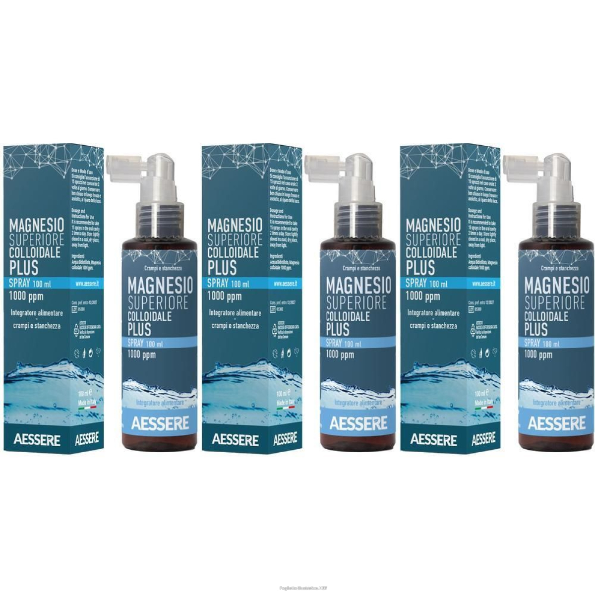 Cerca Offerte di magnesio superiore colloidale plus spray 1000 ppm 100 ml 3x100 ml spra e acquista online
