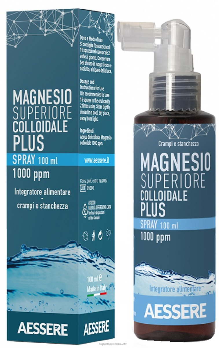 Cerca Offerte di magnesio superiore colloidale plus spray 1000 ppm 100 ml e acquista online