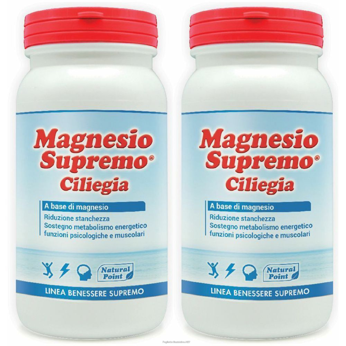 Cerca Offerte di magnesio supremo® ciliegia set da 2 2x150 g polvere e acquista online