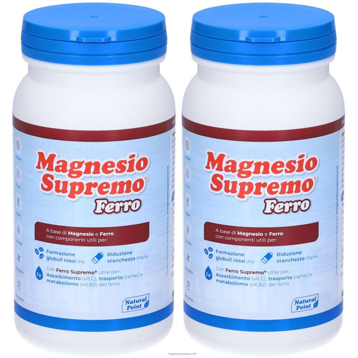 Cerca Offerte di magnesio supremo ferro polvere set da 2 2x150 g per soluzione e acquista online