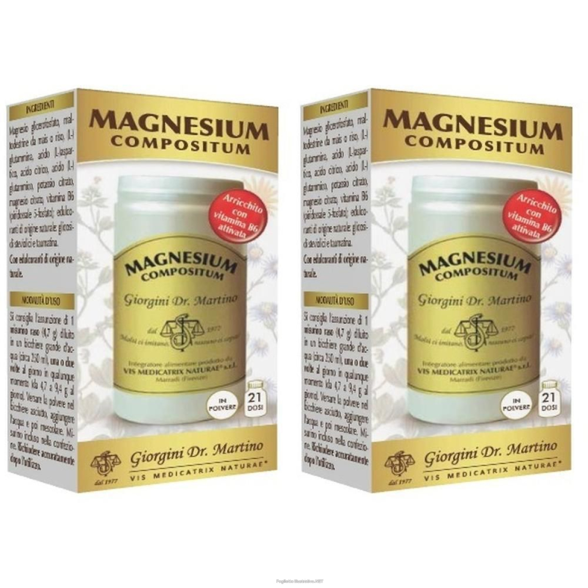 Cerca Offerte di magnesium compositum 2x100 g polvere per soluzione orale e acquista online