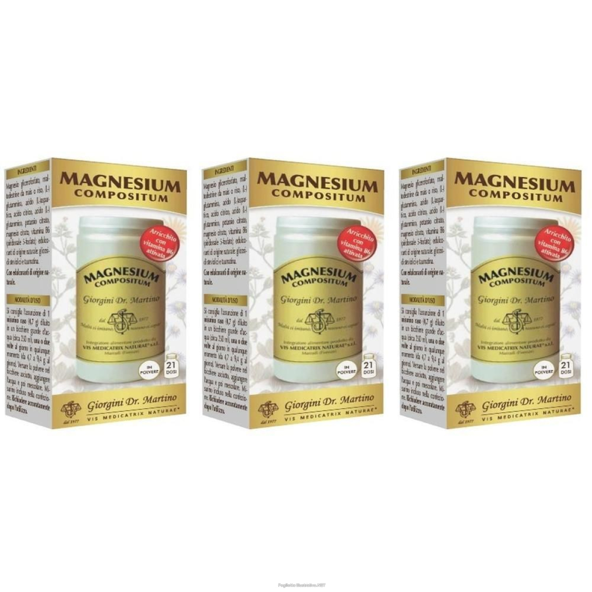 Cerca Offerte di magnesium compositum 3x100 g polvere per soluzione orale e acquista online