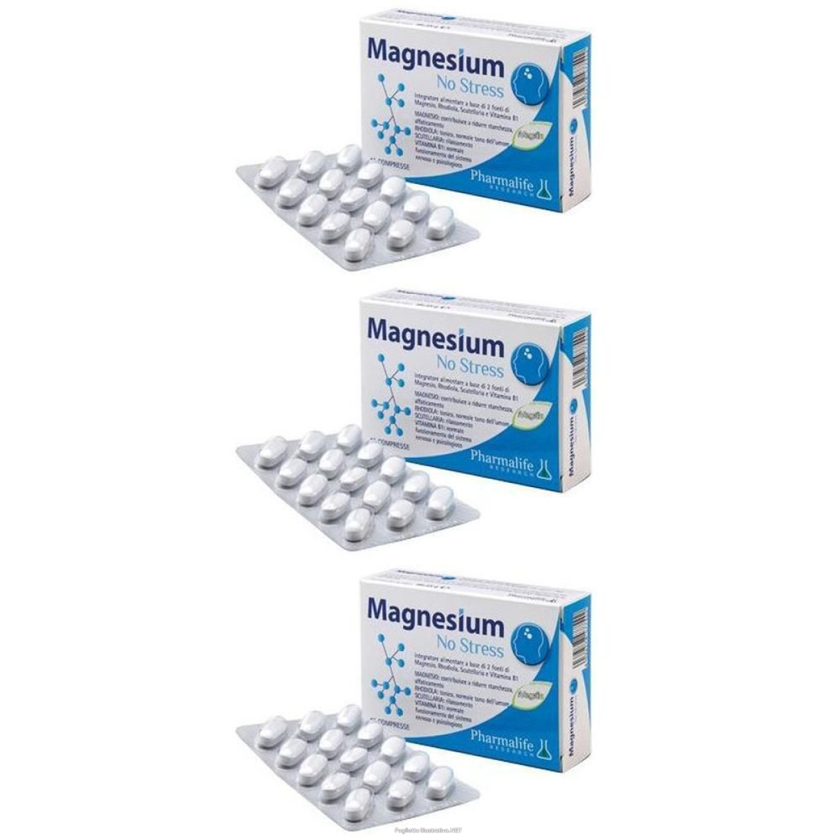 Cerca Offerte di magnesium no stress 45 compresse 3x45 g e acquista online