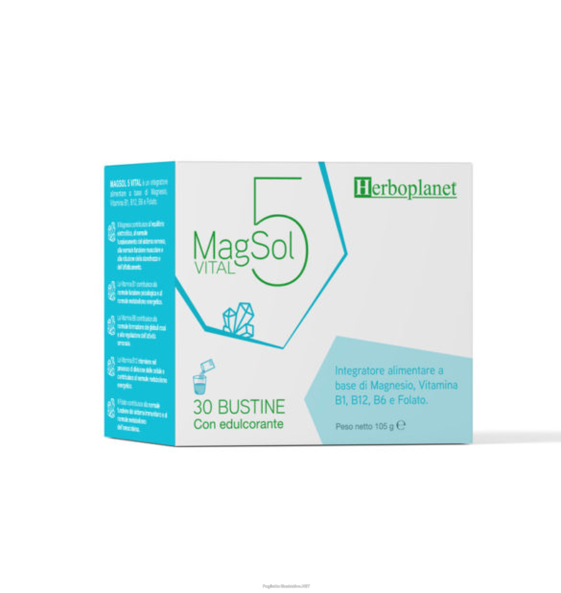 Cerca Offerte di magsol 5 vital integratore per il benessere muscolare e nervoso 30 bustine e acquista online