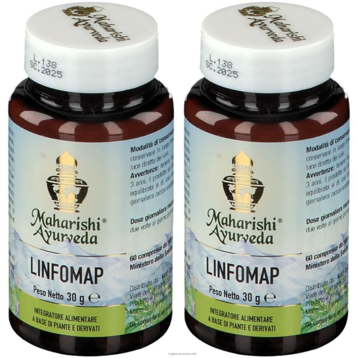 Cerca Offerte di maharishi ayurveda linfomap 2x60 pz compresse e acquista online