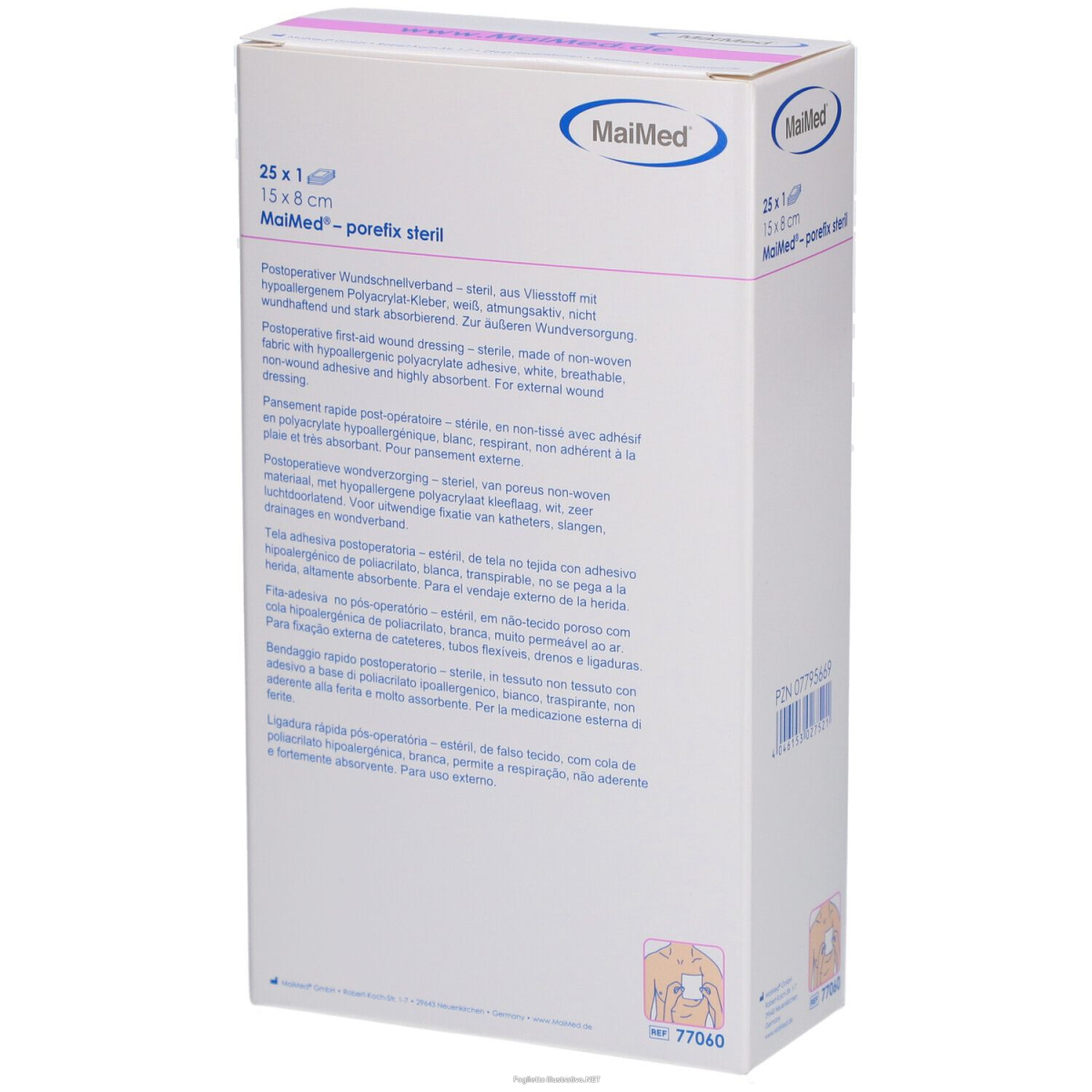 Cerca Offerte di maimed® porefix medicazione sterile per ferite 25x1 st e acquista online