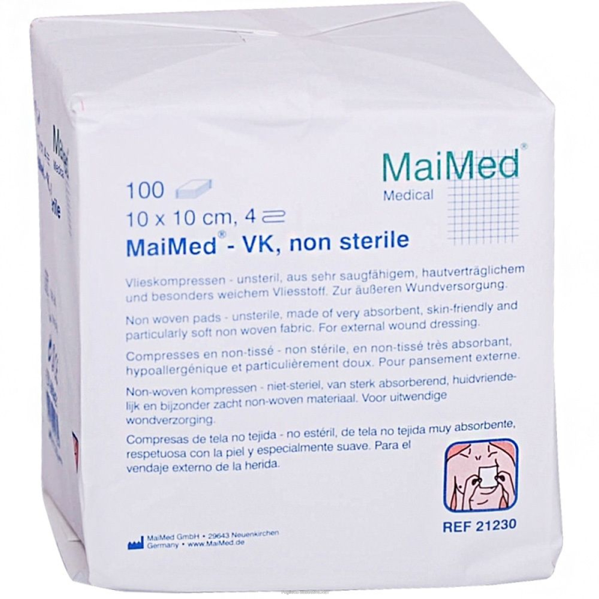 Cerca Offerte di maimed® vk stoma 10x10 cm 4 volte 100 pz compresse e acquista online