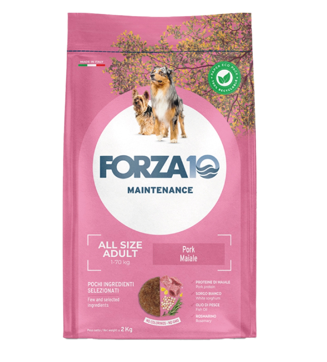 Cerca Offerte di Maintenance all size adult maiale - alimento completo per cani adulti sensibili 12 kg e acquista online