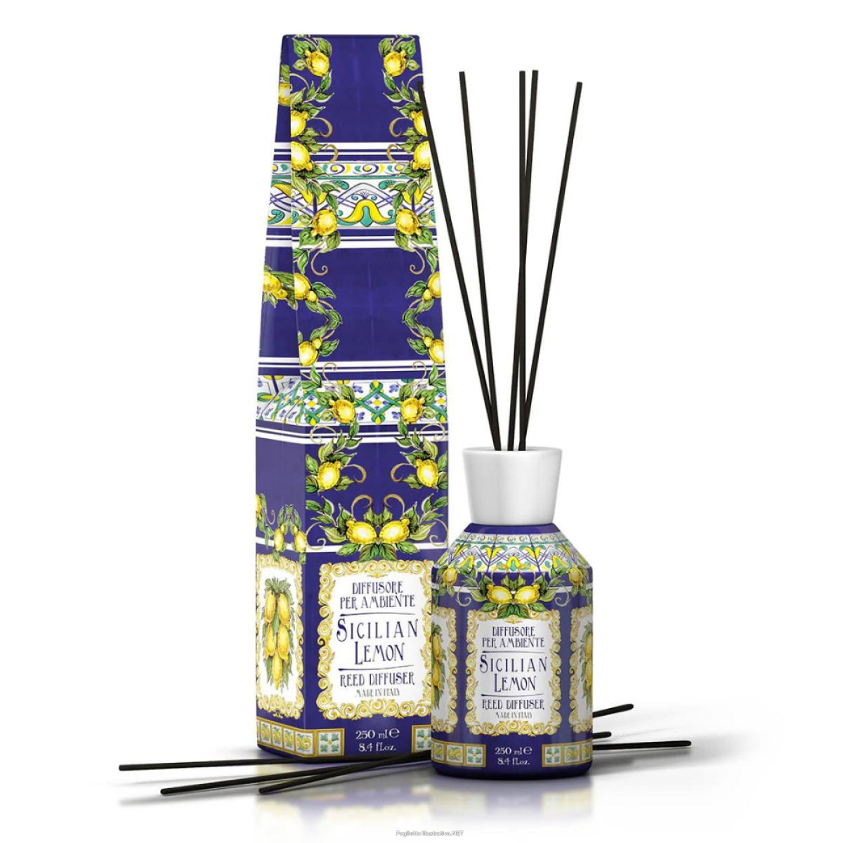 Cerca Offerte di maioliche diffusore per ambiente con bacchette sicilian lemon 250ml e acquista online