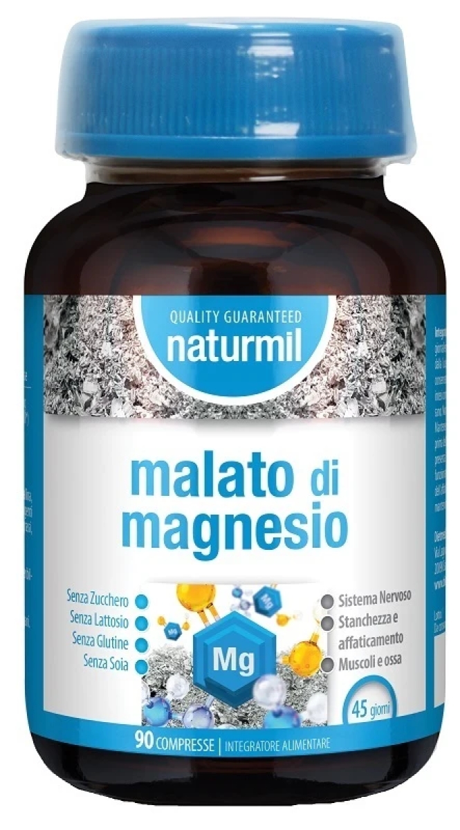 Cerca Offerte di Malato di magnesio 90 compresse senza glutine lattosio e soia e acquista online