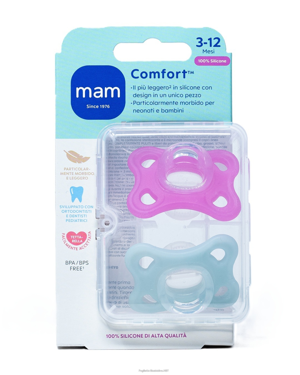 Cerca Offerte di mam comfort succhietto 2-6 mesi silicone confezione doppia neutro e acquista online