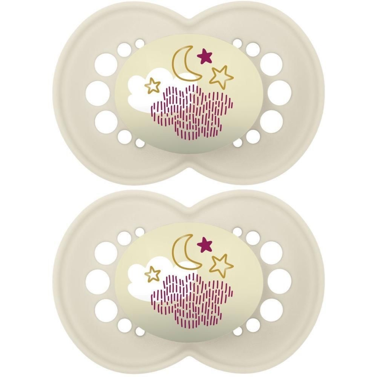 Cerca Offerte di Mam night astro succhietto mesi 6+ femmina 2x1 st e acquista online