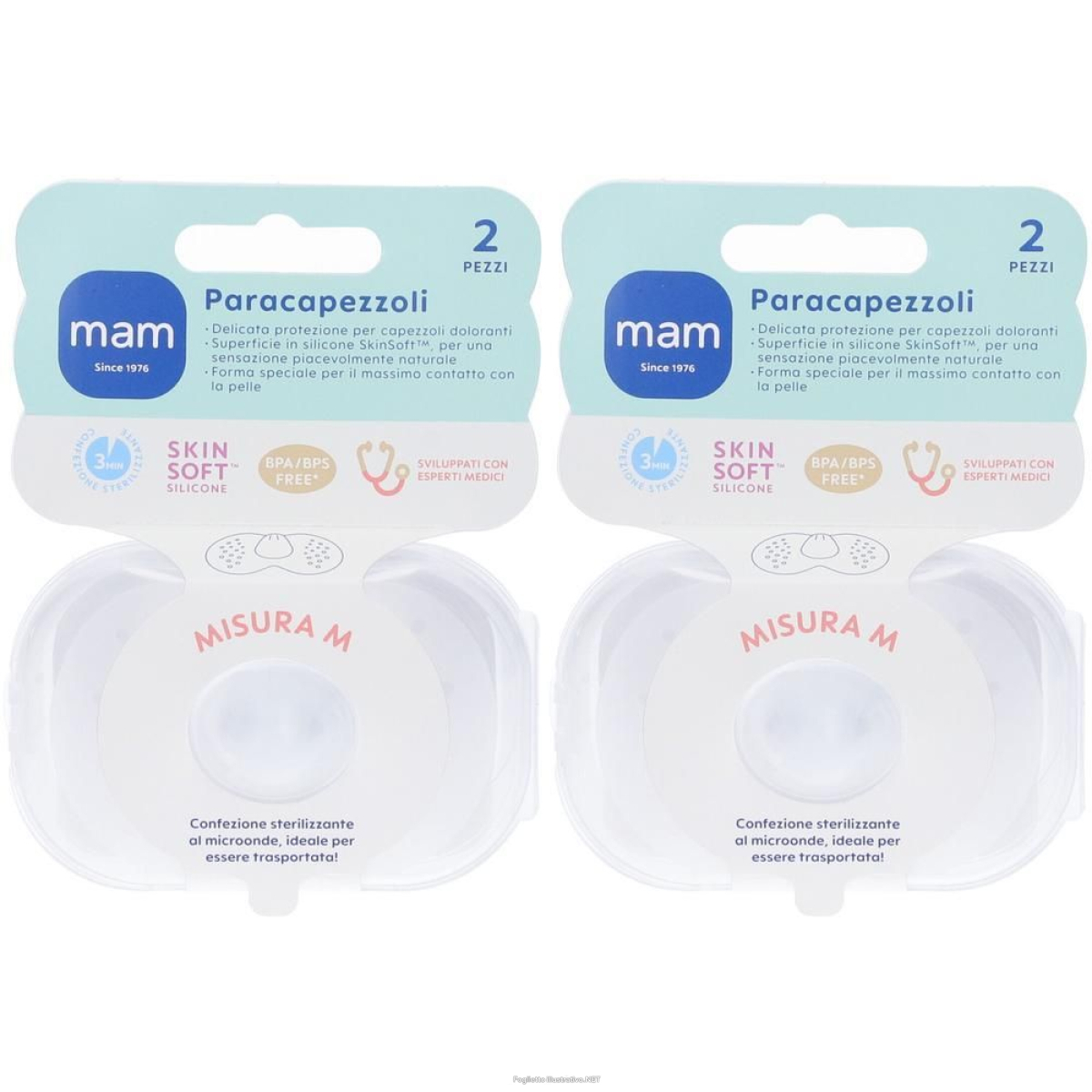 Cerca Offerte di mam paracapezzoli misura m 2x1 st e acquista online