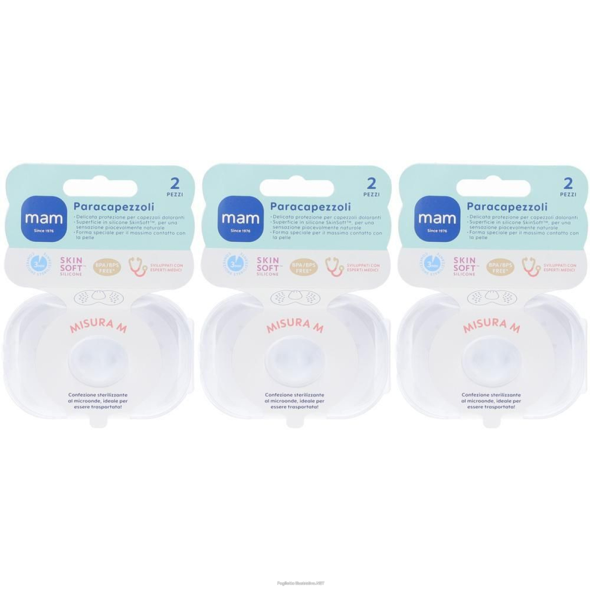 Cerca Offerte di mam paracapezzoli misura m 3x1 st e acquista online