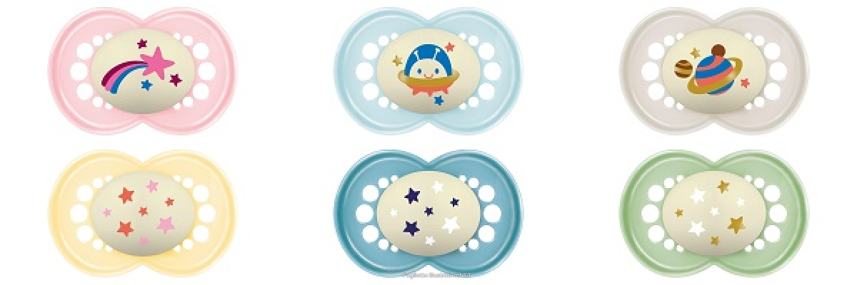 Cerca Offerte di mam succhietto original night 16+ mesi silicone 2 pezzi e acquista online