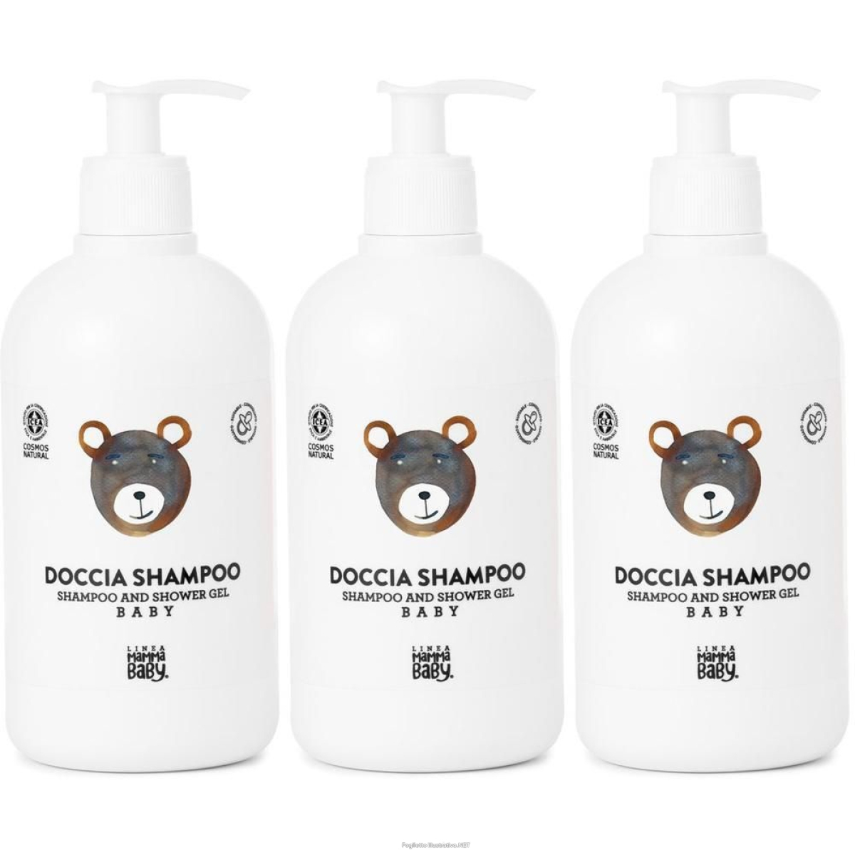 Cerca Offerte di mammababy doccia shampoo baby cosmos natural 500 ml 3x500 ml e acquista online