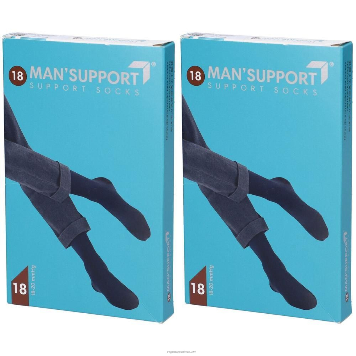 Cerca Offerte di man support 18 gambaletto blu 4 2x1 st e acquista online