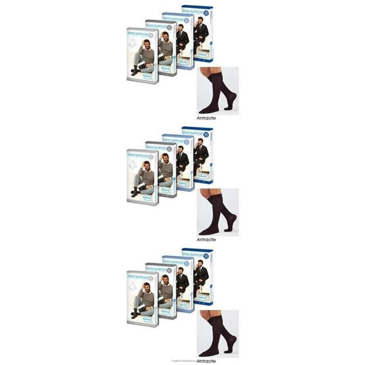 Cerca Offerte di man support 18 gambaletto nero 3 3x1 st e acquista online