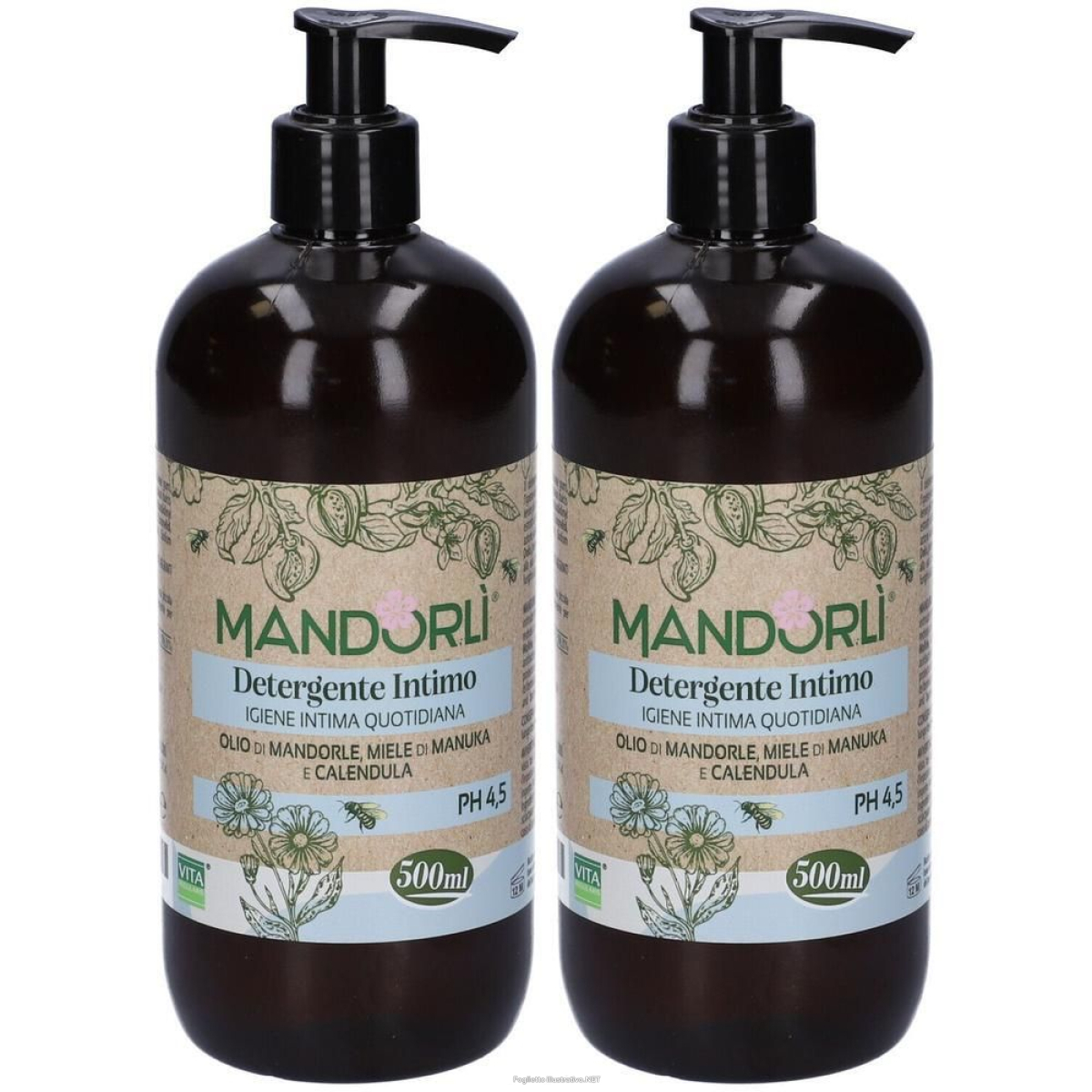 Cerca Offerte di mandorli detergente intimo igiene intima quotidiana 500 ml 2x500 ml e acquista online