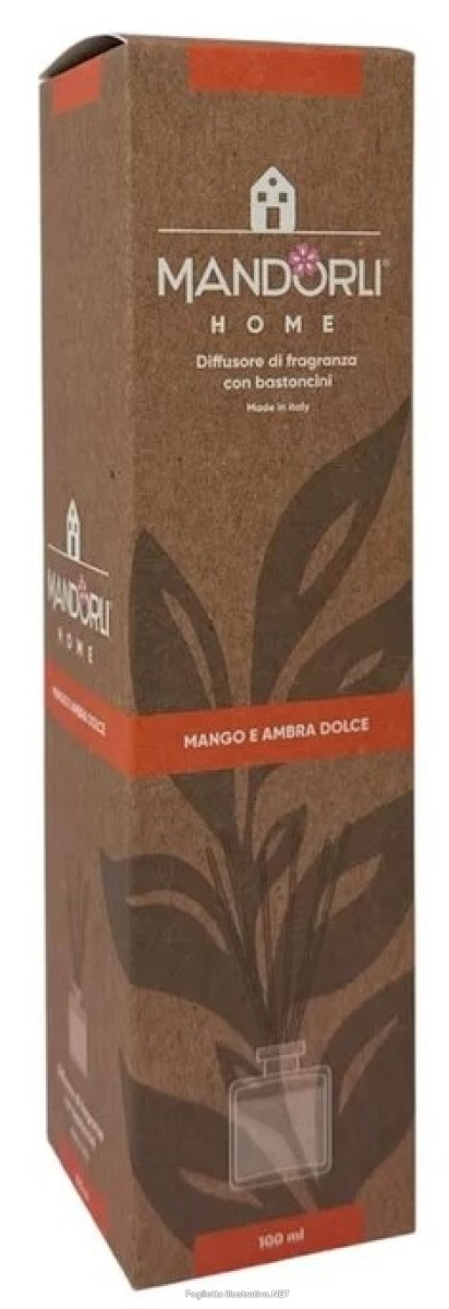 Cerca Offerte di mandorlì homme mango e ambra diffusore di fragranza con bastoncini 100ml e acquista online