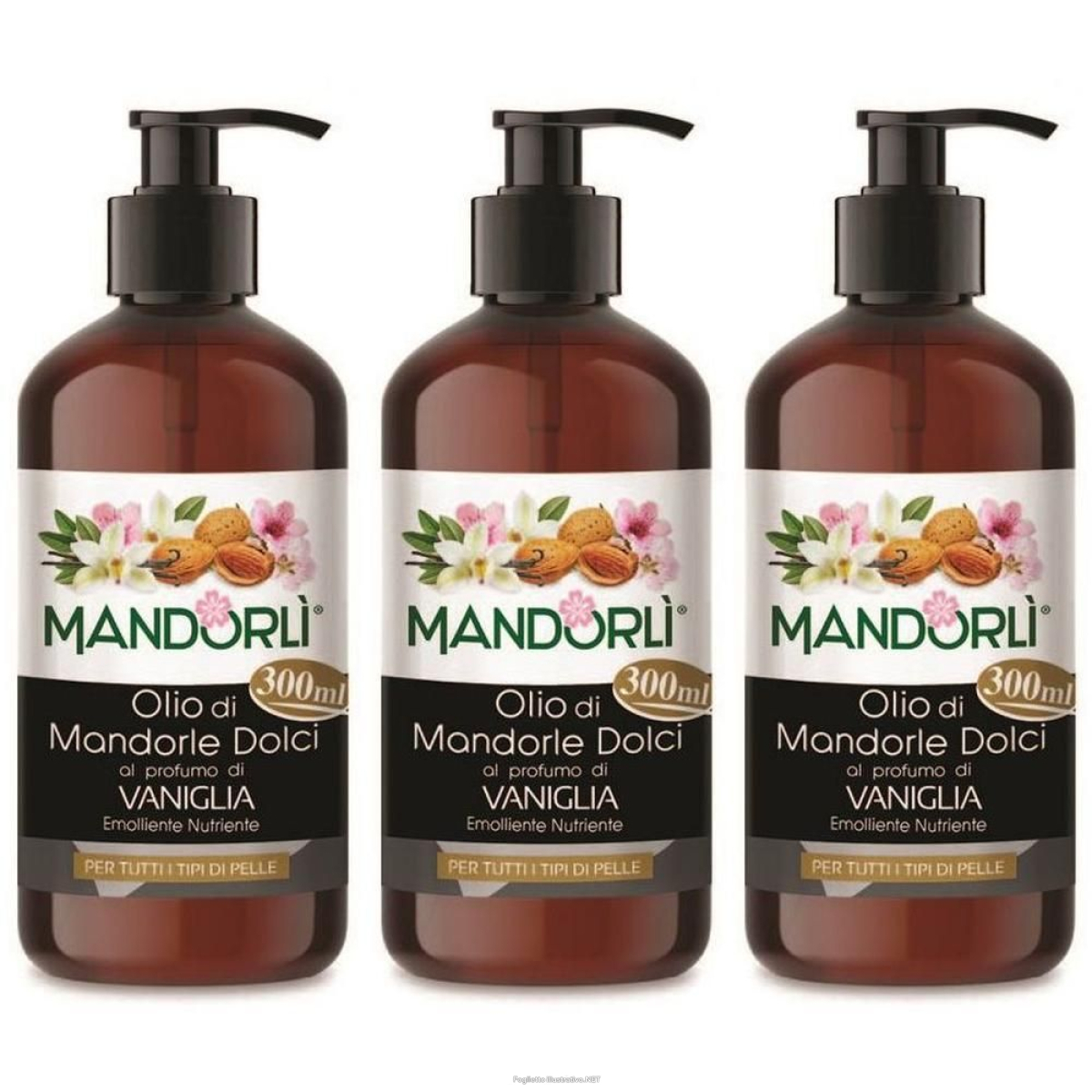 Cerca Offerte di mandorlÌ olio di mandorle dolci al profumo vaniglia 3x300 ml e acquista online