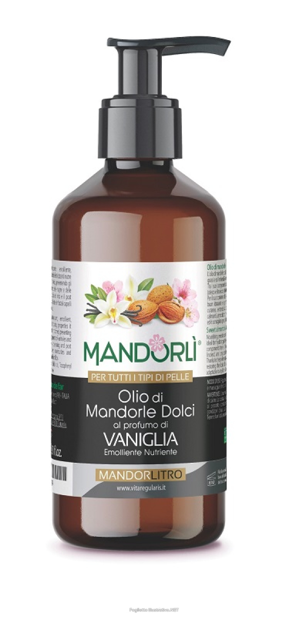 Cerca Offerte di mandorlì olio di mandorle dolci alla vaniglia idratante emolliente e nutriente corpo viso capelli 1000ml e acquista online
