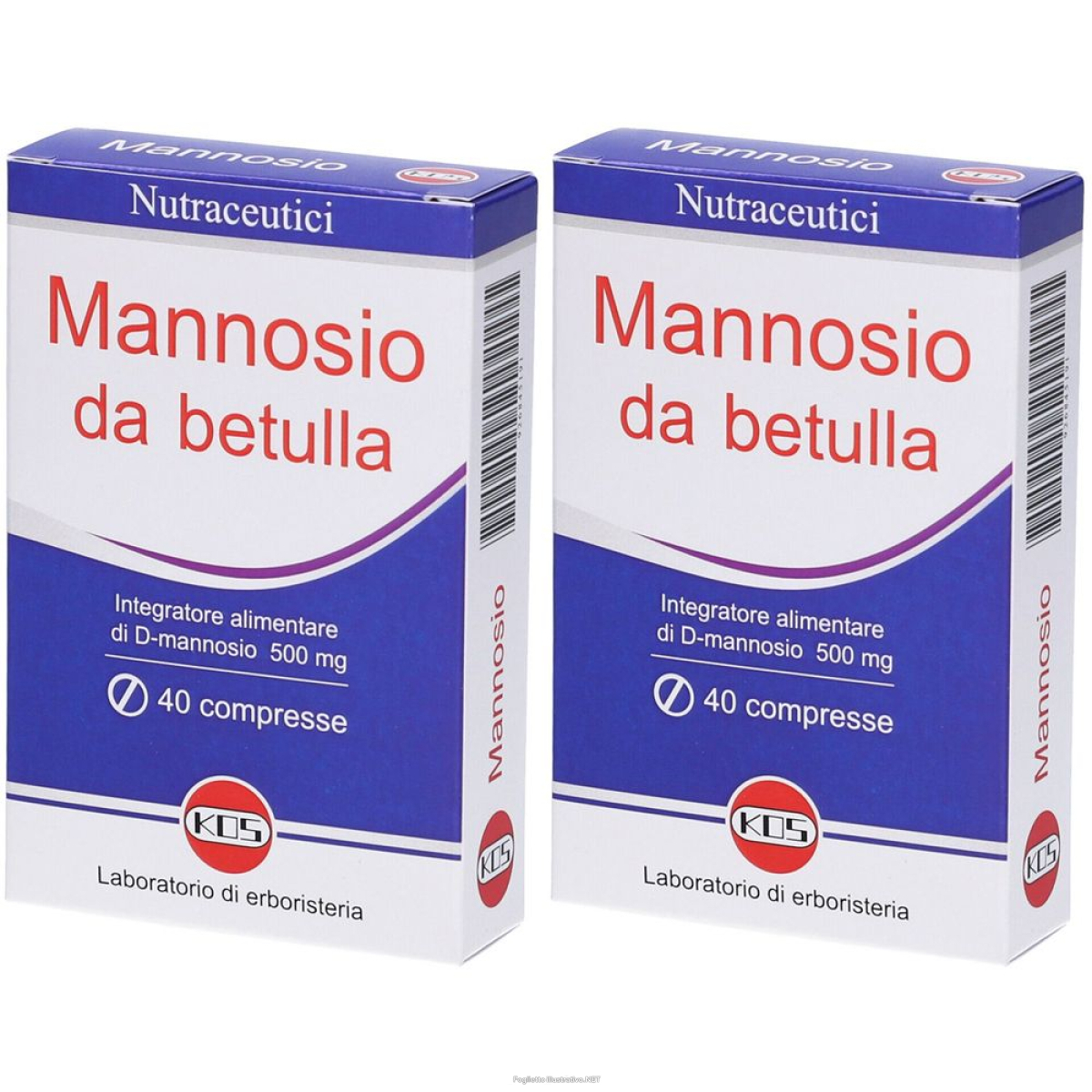 Cerca Offerte di mannosio da betulla set 2 2x40 pz compresse e acquista online