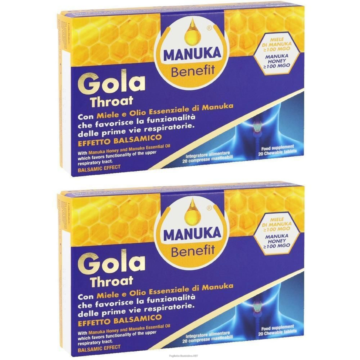 Cerca Offerte di manuka benefit gola voce 2x16 g compresse masticabili e acquista online