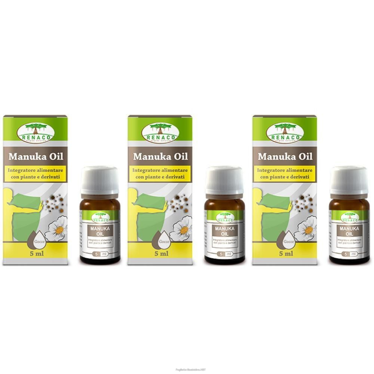 Cerca Offerte di manuka oil 5ml 3x5 ml olio essenziale e acquista online
