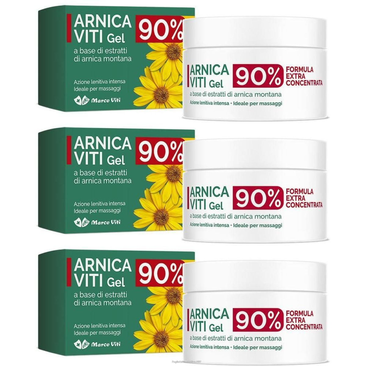 Cerca Offerte di marco viti arnica gel 90% 3x200 ml e acquista online