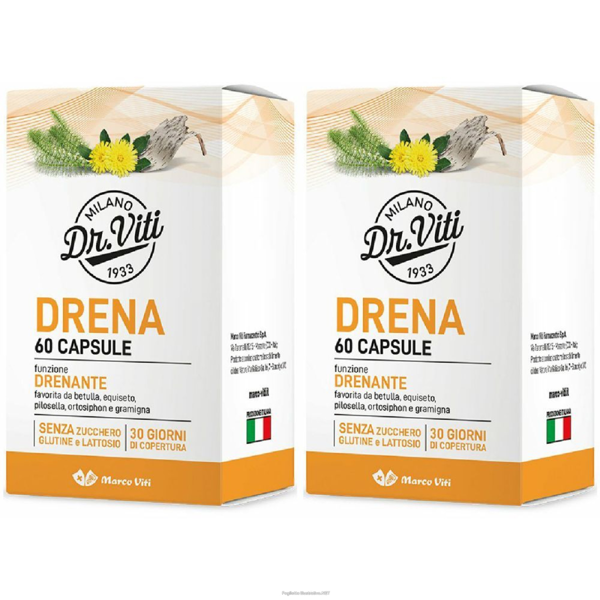 Cerca Offerte di marco viti drena capsule set da 2 - risparmia il 15% con codice: vi e acquista online