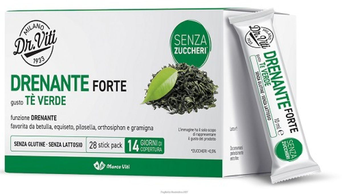 Cerca Offerte di marco viti drenante forte integratore drenante e antiossidante gusto tè verde 28 stick e acquista online