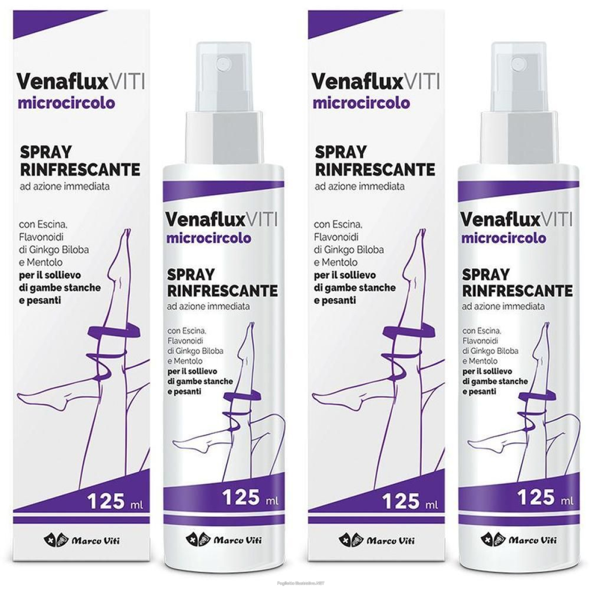 Cerca Offerte di marco viti venaflux spray 2x125 ml e acquista online