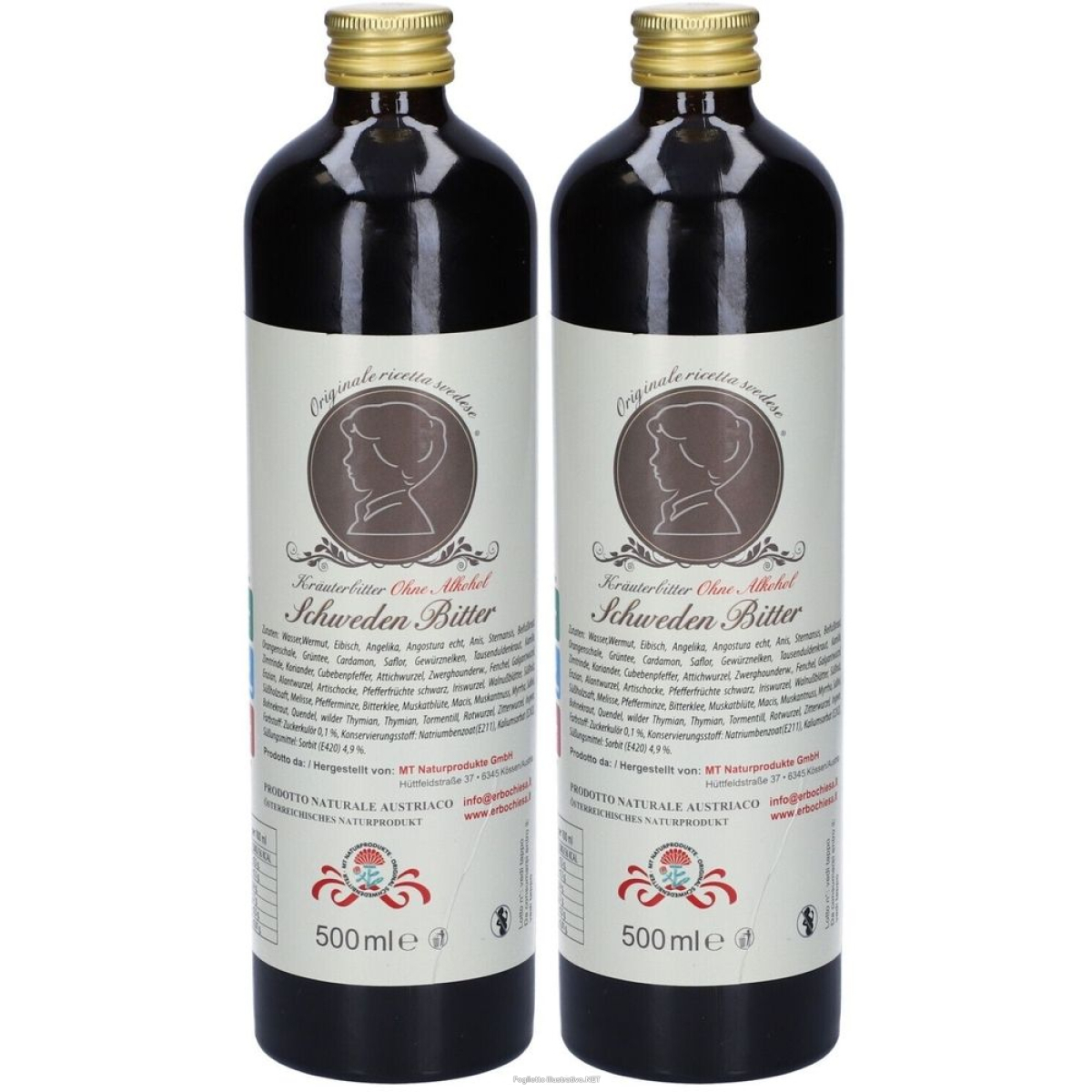 Cerca Offerte di maria treben amaro alle erbe senza alcol schweden bitter 2x500 ml solu e acquista online