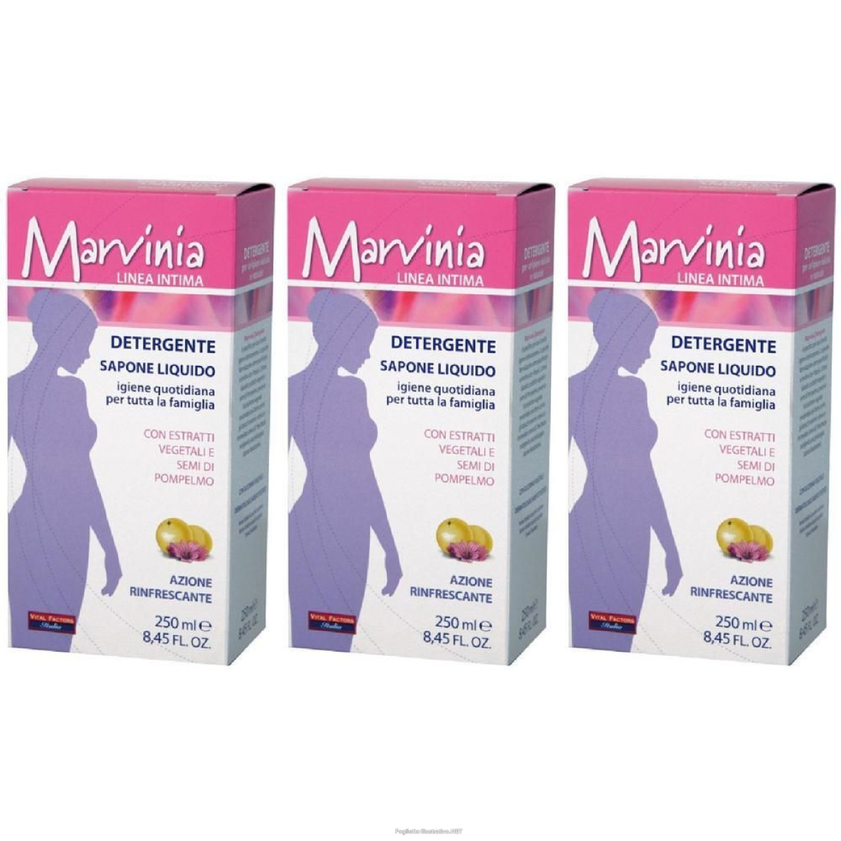 Cerca Offerte di marvinia detergente intimo liquido 250 ml 3x250 ml soluzione e acquista online