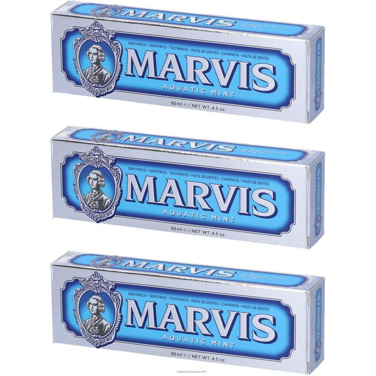 Cerca Offerte di marvis aquatic mint 3x85 ml dentifricio e acquista online