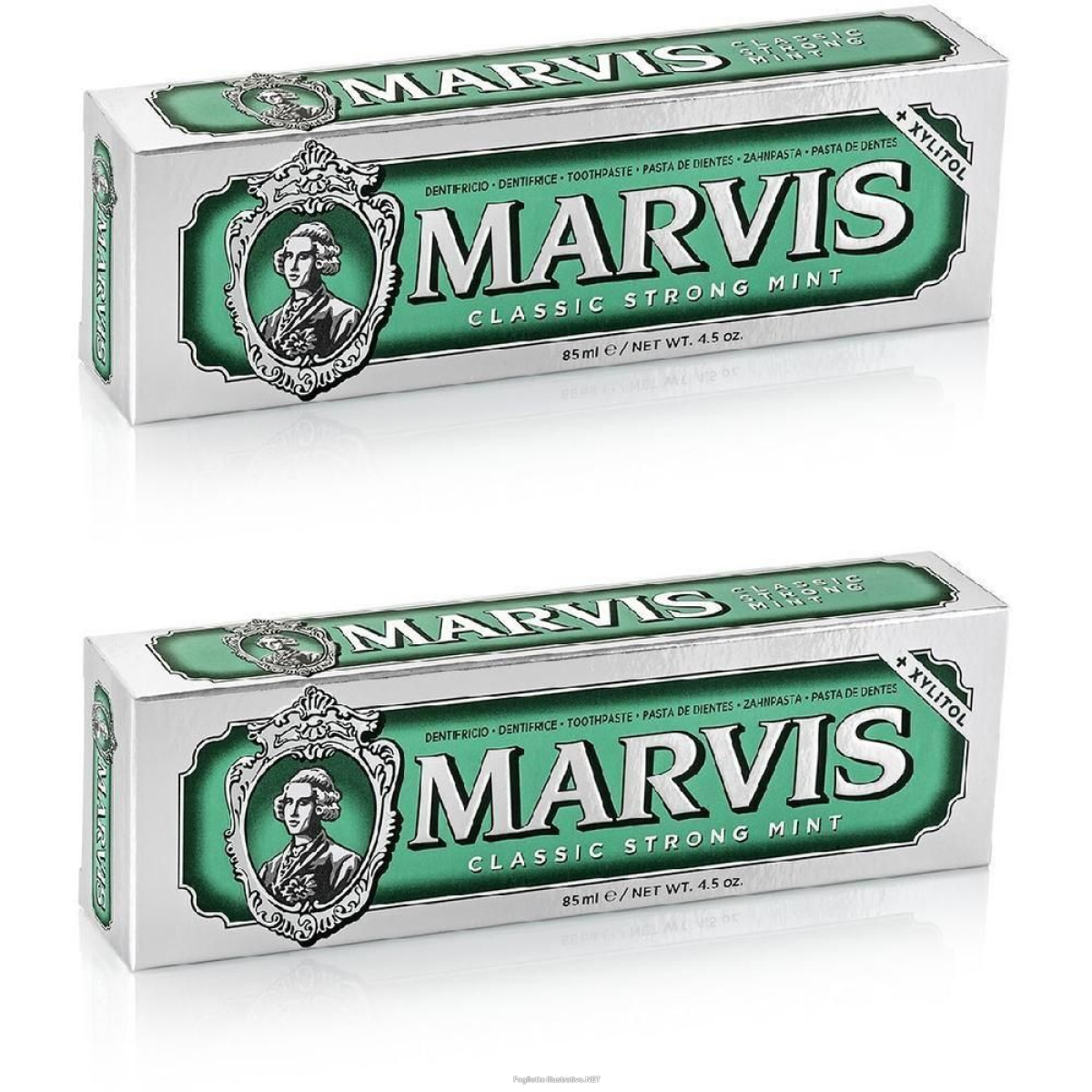 Cerca Offerte di marvis dentifricio classic strong mint 2x85 ml e acquista online