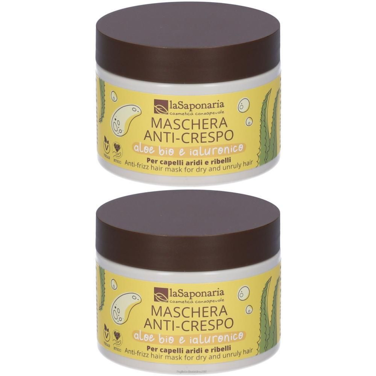 Cerca Offerte di maschera capelli anti-crespo 2x200 ml e acquista online