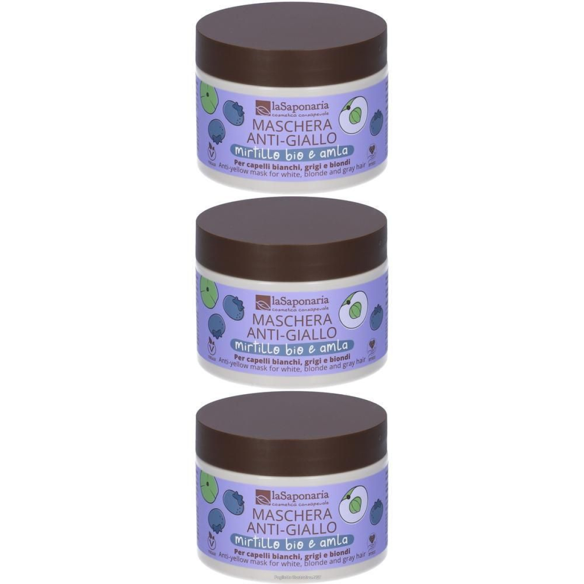 Cerca Offerte di maschera capelli anti-giallo 3x200 ml e acquista online