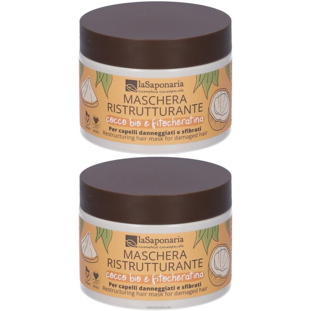 Cerca Offerte di maschera capelli ristrutturante 2x200 ml e acquista online