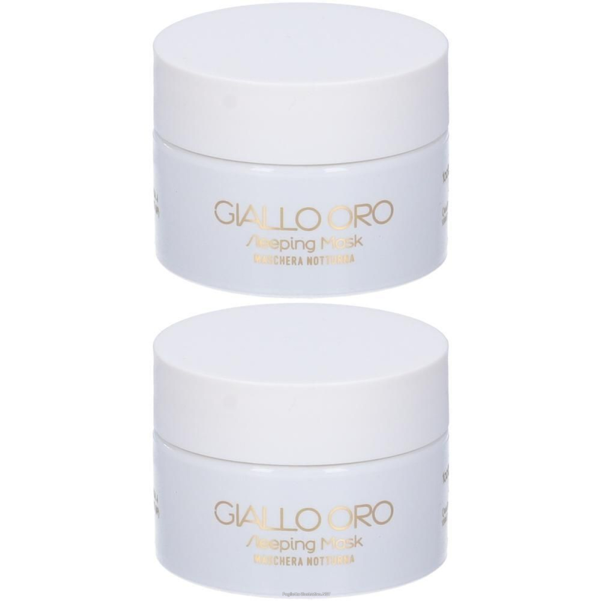 Cerca Offerte di maschera notturna sleeping mask giallo oro 50 ml 2x50 ml e acquista online