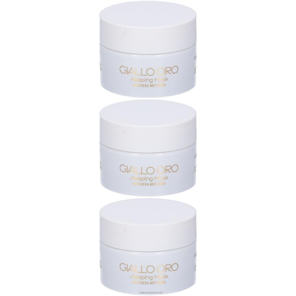 Cerca Offerte di maschera notturna sleeping mask giallo oro 50 ml 3x50 ml e acquista online