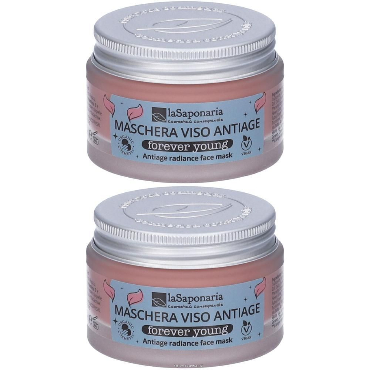 Cerca Offerte di maschera viso anti-age illuminante forever young 2x50 ml e acquista online