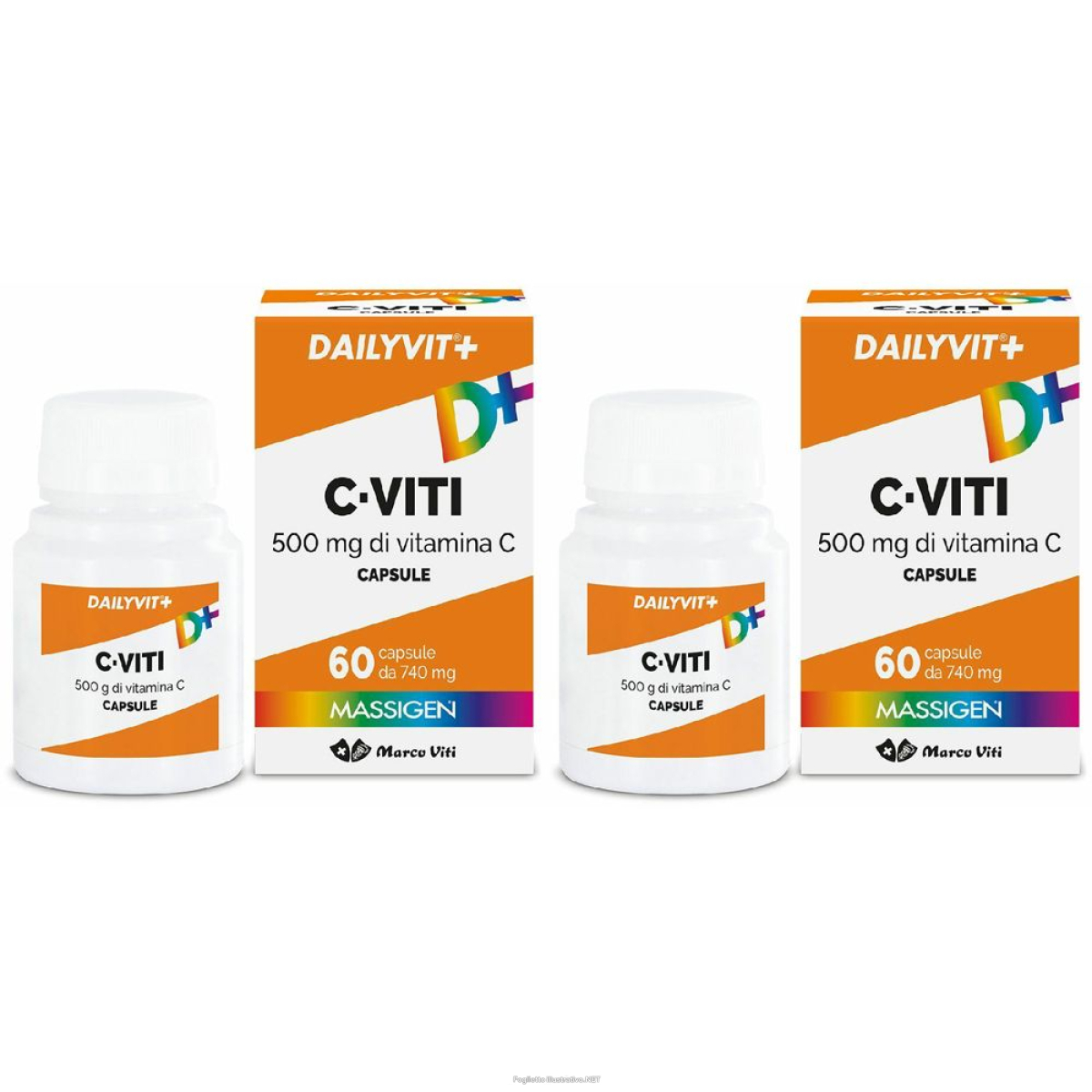 Cerca Offerte di massigen® dailyvit®+ c-viti capsule set da 2 - risparmia il 15% con e acquista online