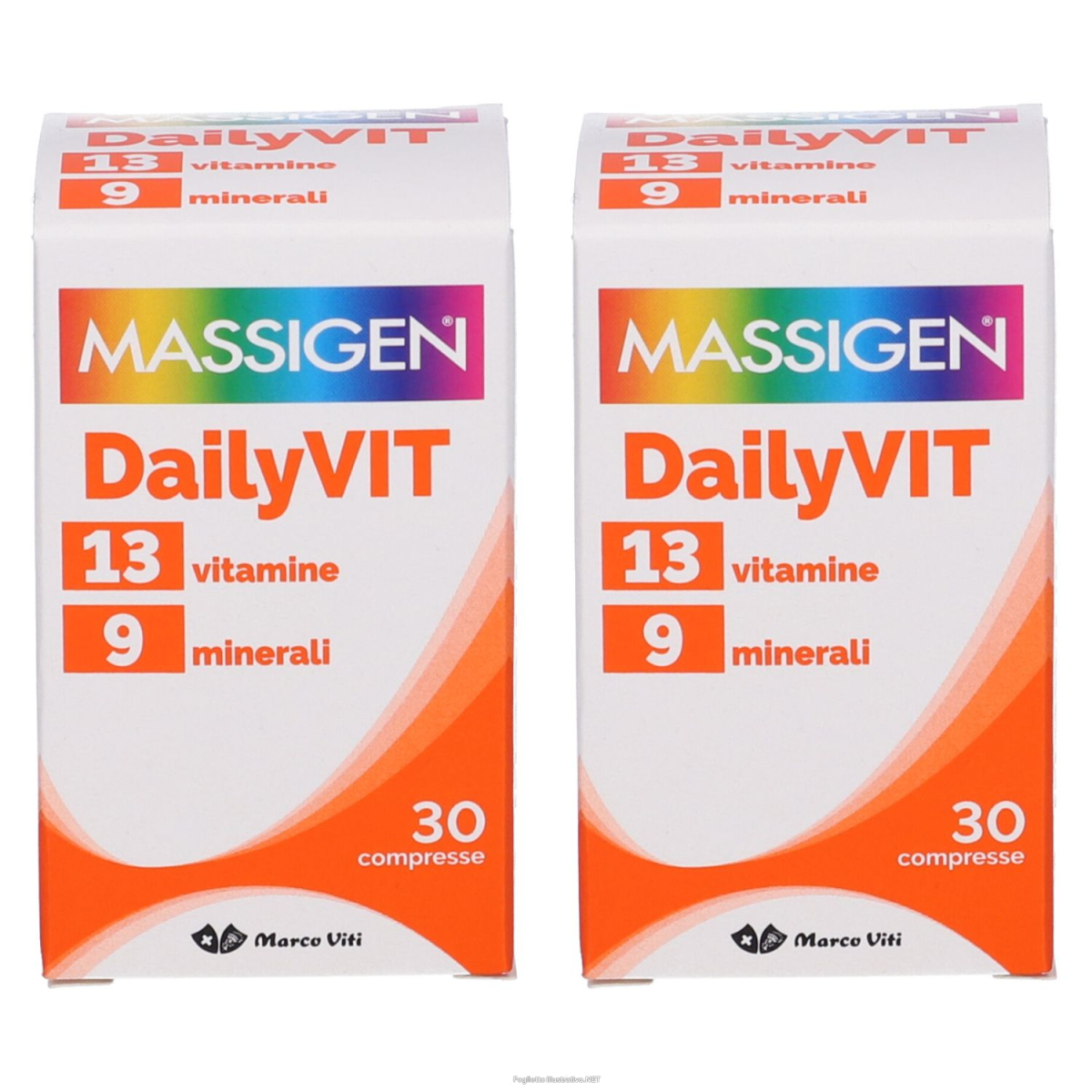 Cerca Offerte di massigen® dailyvit® multivitaminico compresse set da 2 - risparmia il e acquista online