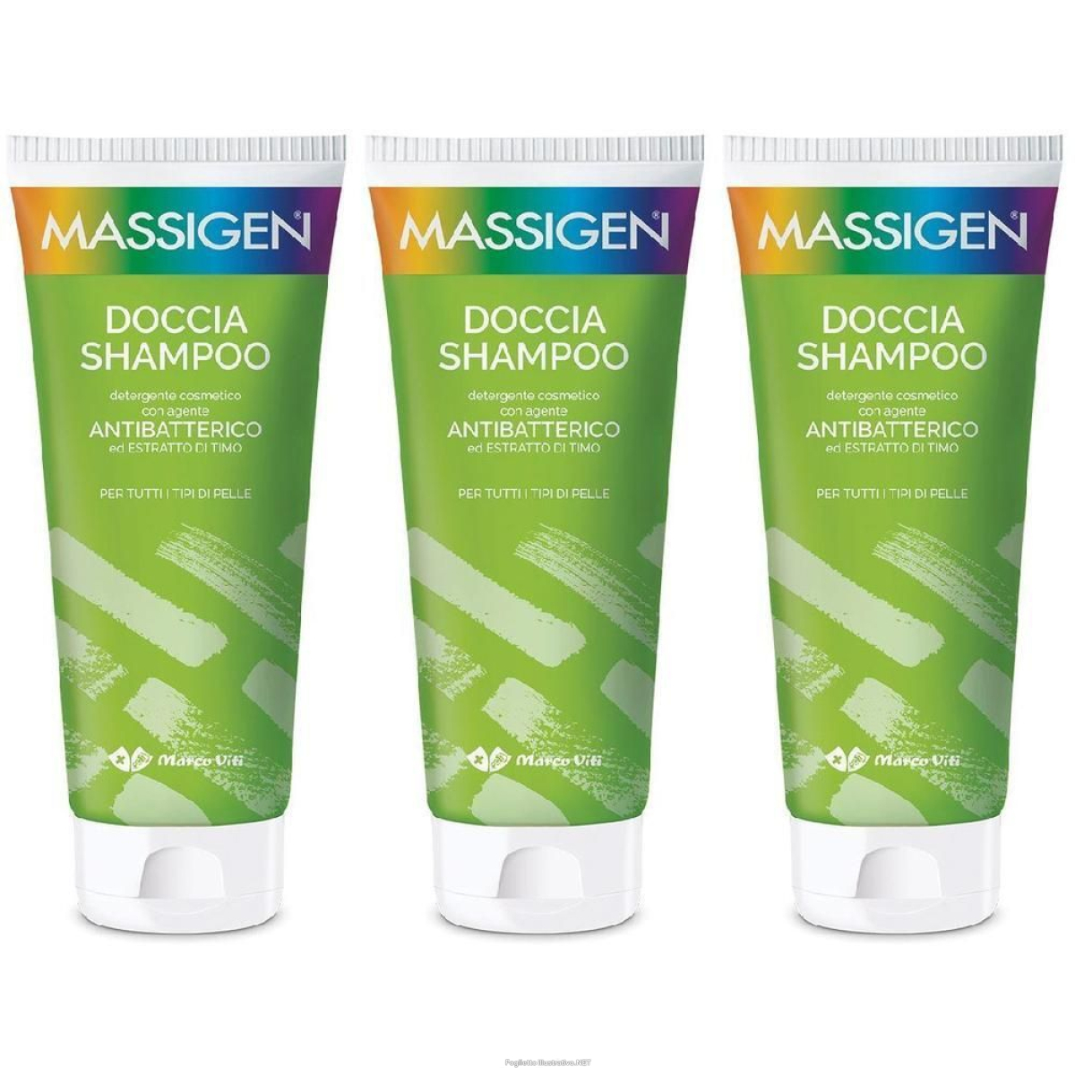 Cerca Offerte di massigen® doccia shampoo antibatterico 3x200 ml e acquista online