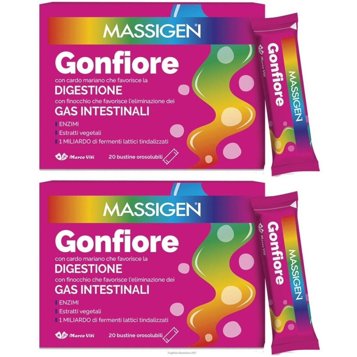 Cerca Offerte di massigen gonfiore bustine orosolubili set da 2 g e acquista online