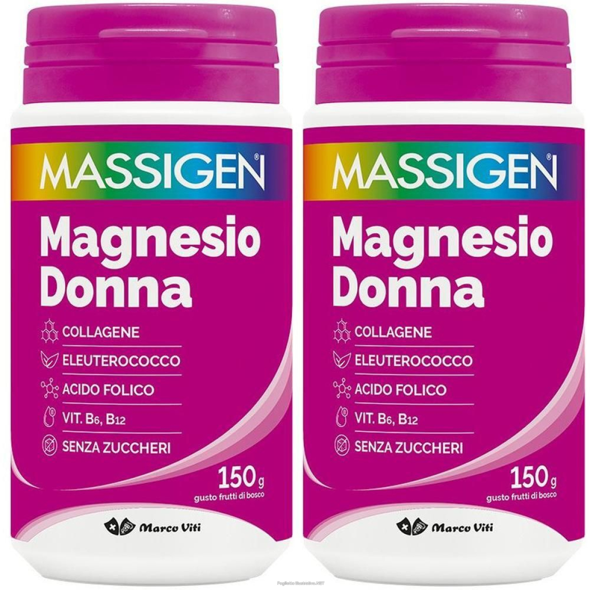 Cerca Offerte di massigen magnesio donna 2x150 g polvere per soluzione orale e acquista online