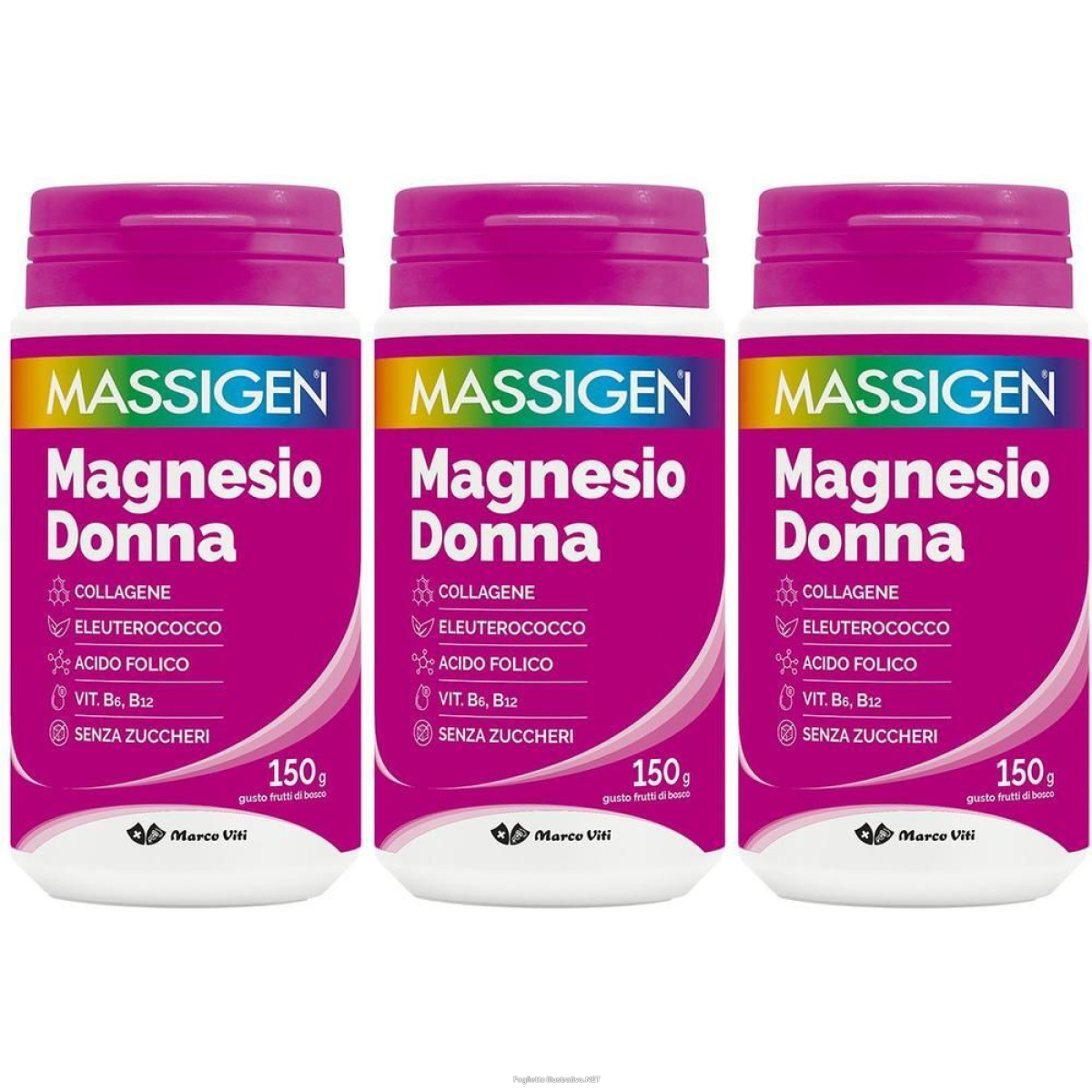 Cerca Offerte di massigen magnesio donna 3x150 g polvere per soluzione orale e acquista online