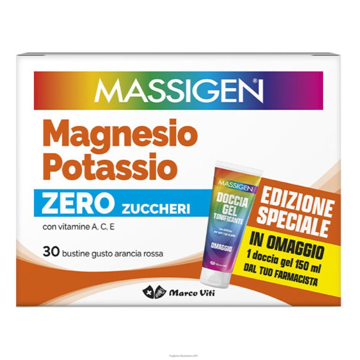 Cerca Offerte di massigen magnesio potassio senza zucchero 30 bustine edizione speciale 2025 e acquista online